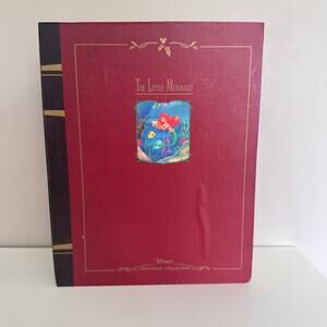 Disney The Little Mermaid Storybook Christmas Collectible Ornament Set of 6